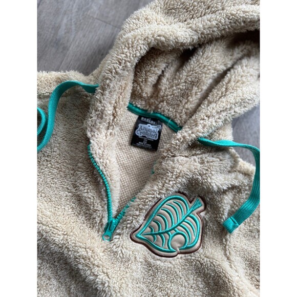 Animal Crossing Nintendo Box Lunch Hoodie Size XS Beige - Picture 4 of 6
